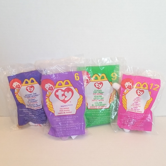 Vintage NEW McDonald's TY Teenie Beanie Baby 1999 - Picture 2 of 13